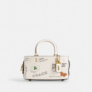 Coach Rogue Bag 26 With Sketch Print Designer Crossbody